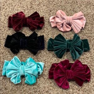 Lot of 6 ⭐️ velour headbands